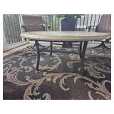 Tropitone Stone Collection Patio Cocktail Table
