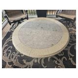 Tropitone Stone Collection Patio Cocktail Table