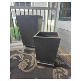 Modern Contemporary Steel Outdoor Planters