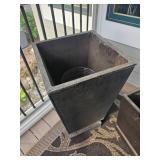 Modern Contemporary Steel Outdoor Planters
