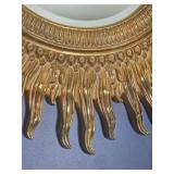 Stunning Sunburst Gilt Mental Mirror