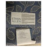 Ethan Allen Garlund Upholstered Rolled Armchair