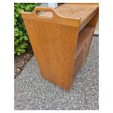 Mid Century Modern Bar Cabinet on Casters