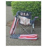 Patriotic Tailgate Chairs
