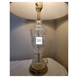 Graceful Crystal Glass Table Lamp