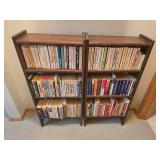 Vintage Bookshelf Pair