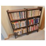 Vintage Bookshelf Pair