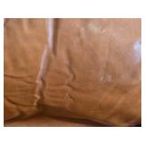 Barcalounger Tobacco Leather Recliner Chair