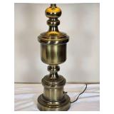 Vintage Stiffel Brushed Brass Table Lamp