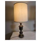 Vintage Stiffel Brushed Brass Table Lamp