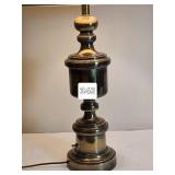 Vintage Stiffel Brushed Brass Table Lamp