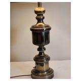 Vintage Stiffel Brushed Brass Table Lamp
