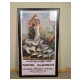 Spain Gran Festival Travel Poster Framed