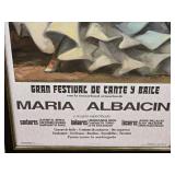 Spain Gran Festival Travel Poster Framed