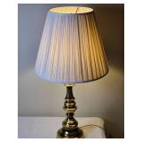 Vintage Brushed Brass Table Lamp