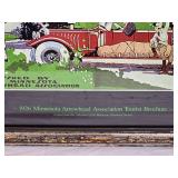 1926 Minnesota Arrowhead Association Tourist Poster Framed Replica