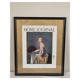 Framed 1924 Ladies Home Journal Magazine Cover