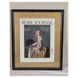 Framed 1924 Ladies Home Journal Magazine Cover