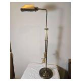 Elegant Adjustable Brass Reading Floor Lamp - A