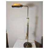 Elegant Adjustable Brass Reading Floor Lamp - A