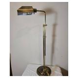 Elegant Adjustable Brass Reading Floor Lamp - B