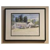 Idyllic Fine Art Watercolor Print - Mar - Country Club