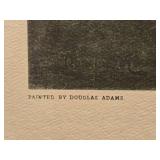 Classic Fine Art Golf Print Pair - Douglas Adams - The Drive - The Putting Green