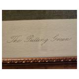 Classic Fine Art Golf Print Pair - Douglas Adams - The Drive - The Putting Green