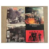 Classic Vinyl LPs - American Rockers - James Gang - Steve Miller - Three Dog Night - J. Geils