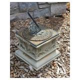 Concrete Base Garden Sundial