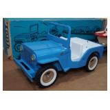 Vintage Tonka Jeep Runabout Set with Box - Jeep, Boat, and Trailer Vintage Tonka Jeep Runabout Set with Box - Jeep, Boat, and Trailer