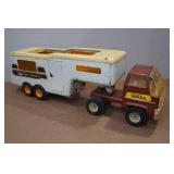 Vintage Tonka Fifth Wheeler and Truck Vintage Tonka Fifth Wheeler and Truck