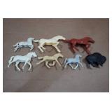 Marx Mini Toy Horses Marx Mini Toy Horses