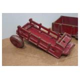 Assorted Vintage Metal Farm Toys Assorted Vintage Metal Farm Toys