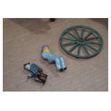 Assorted Vintage Metal Farm Toys Assorted Vintage Metal Farm Toys