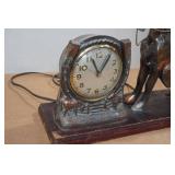 Vintage Horse Mantle Clock Vintage Horse Mantle Clock