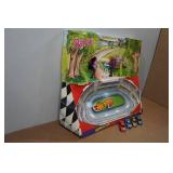 Barbie & Hot Wheels McDonalds Happy Meal Display Barbie & Hot Wheels McDonalds Happy Meal Display