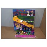 Barbie & Hot Wheels McDonalds Happy Meal Display Barbie & Hot Wheels McDonalds Happy Meal Display