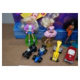 Barbie & Hot Wheels McDonalds Happy Meal Display Barbie & Hot Wheels McDonalds Happy Meal Display