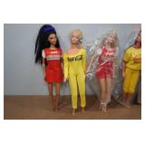 Assorted Vintage Coca Cola Barbie Dolls Assorted Vintage Coca Cola Barbie Dolls