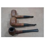 *3* Vintage Tobacco Pipes - Made in England *3* Vintage Tobacco Pipes - Made in England