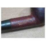 Vintage Sasieni Leather Wrapped Tobacco Pipe Vintage Sasieni Leather Wrapped Tobacco Pipe