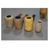 *4* Vintage Corn Cob Tobacco Pipes *4* Vintage Corn Cob Tobacco Pipes