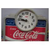 Vintage Burwood Coca-Cola Classic Baseball Scoreboard Wall Clock Vintage Burwood Coca-Cola Classic Baseball Scoreboard Wall Clock