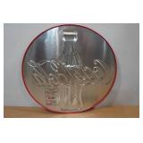 Vintage Raised Metal Coca-Cola Sign Vintage Raised Metal Coca-Cola Sign