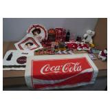 Large Assortment of Coca-Cola Collectibles Large Assortment of Coca-Cola Collectibles