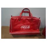 *2* Vintage Coca-Cola Bags - Built In Radio *2* Vintage Coca-Cola Bags - Built In Radio