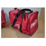 *2* Vintage Coca-Cola Bags - Built In Radio *2* Vintage Coca-Cola Bags - Built In Radio