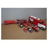 Assorted Vintage Coca-Cola Toy Cars Assorted Vintage Coca-Cola Toy Cars