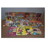 Assorted Vintage Comic Books - Bunny, Young Love, Katie Keene Assorted Vintage Comic Books - Bunny, Young Love, Katie Keene